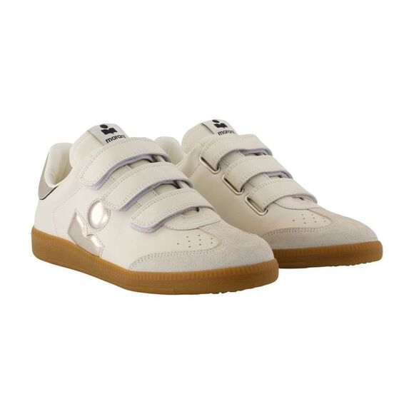 Beth Gb Sneakers - Isabel Marant - Leather - White - Picture 2 of 2